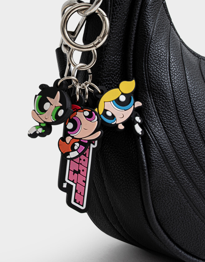 Marroquinería Licencias Cartera Con Charms "chicas Superpoderosas" - Combinacion Multicolor