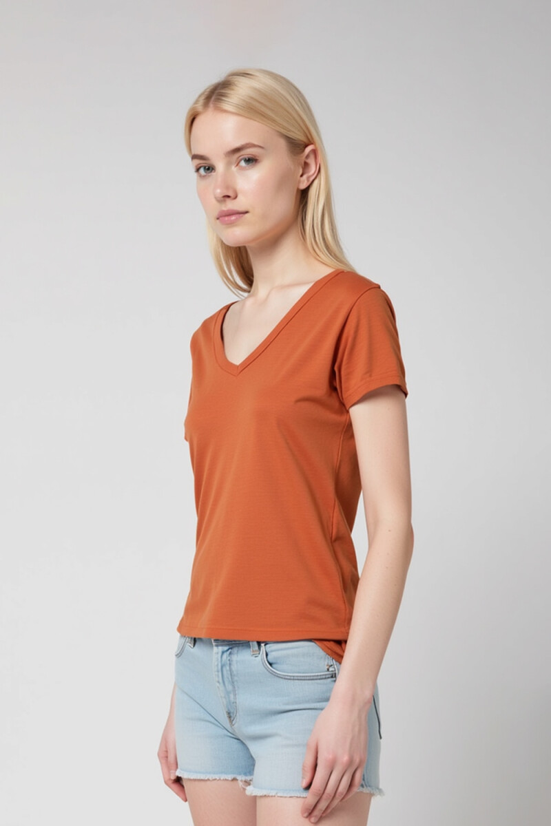 Remera Tordata - Bordeaux 