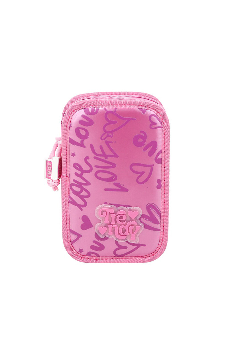 Cartuchera Trendy Rosado
