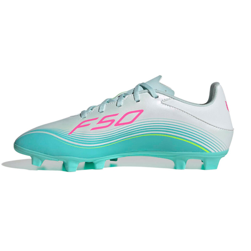 Championes Fútbol Hombre Adidas F50 Messi Club Fg Blanco-rosado