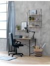 Silla de oficina NIMTOFTE polipiel negro Silla de oficina NIMTOFTE polipiel negro