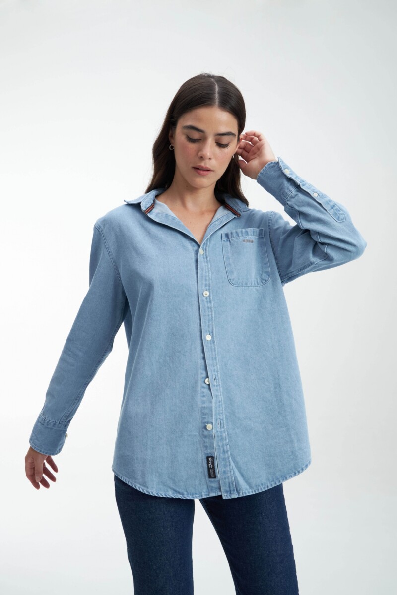 Camisa Aleonor - Light Blue 