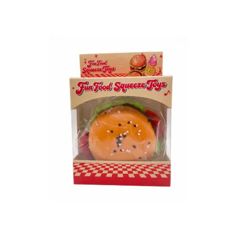 Squishys Hamburguesa Papitas y Helado Squishys Hamburguesa Papitas Y Helado