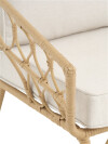 Sillón de exterior JENNUM natural Sillón de exterior JENNUM natural