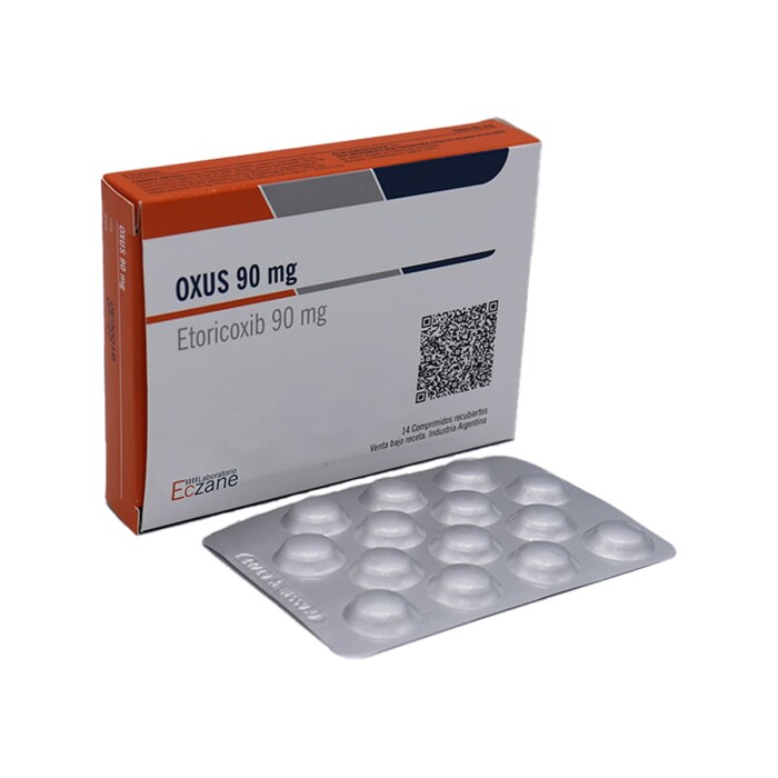 OXUS 90 MG CJ X 14 COMP. REC. única