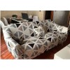 Funda sillón 3 cuerpos estampada Triángulos