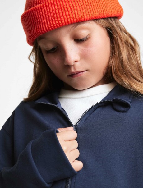 CAMPERA UNISEX INFANTIL CON FORRO POLAR DE NEOPRENO VERDE