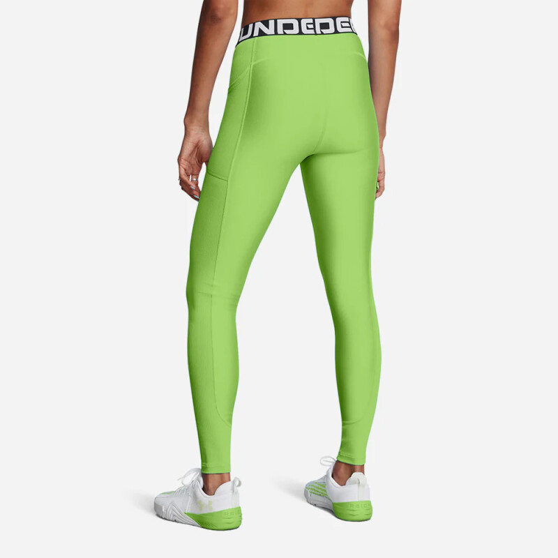 HeatGear Rib Legging-PNK GRN-304