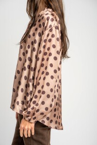 Camisa Lunares Rosa