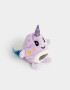 Lúdico Unicornio Squishy De Peluche - Violeta Lila
