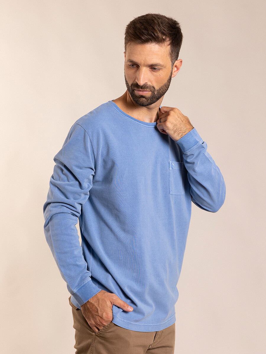 T-SHIRT KANUT POLANCO - Azul 