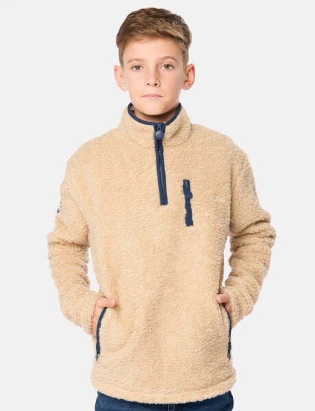 BUZO CORDERITO Beige