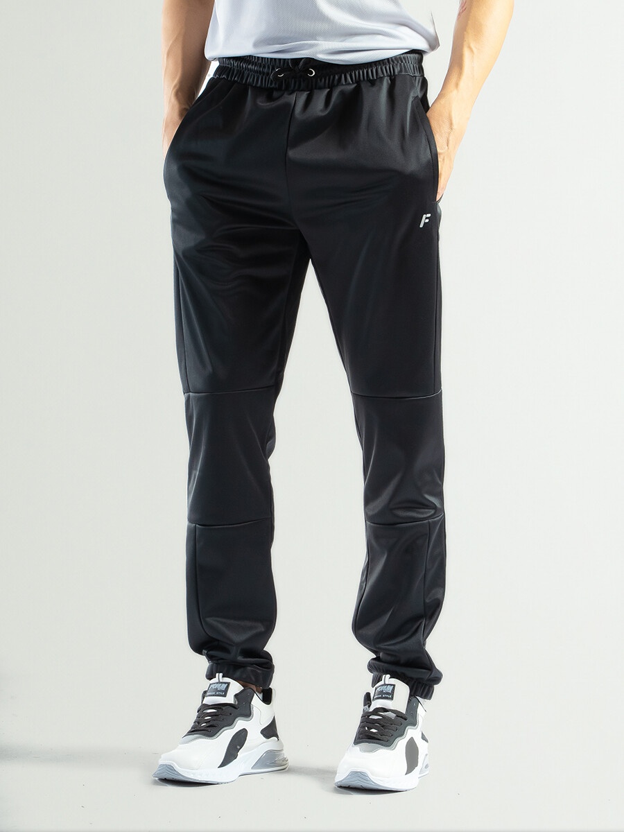 Pantalón Deportivo Combinado - Negro 