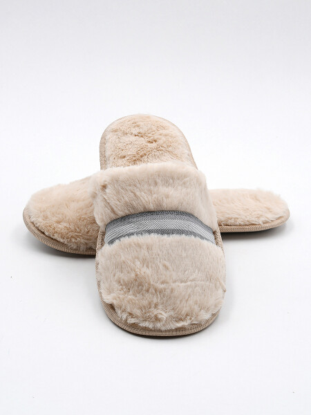 PANTUFLA FRANCIA BEIGE