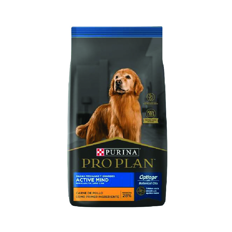 Pro Plan Perro Adulto Active Mind Raza Mediana-Grande 15 Kg Pro Plan Perro Adulto Active Mind Raza Mediana-Grande 15 Kg