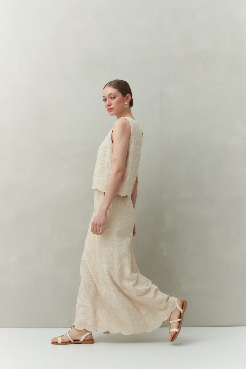 FALDA MAJO Beige