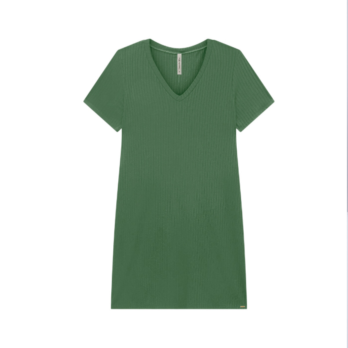 Vestido corto Escote en V - Verde 