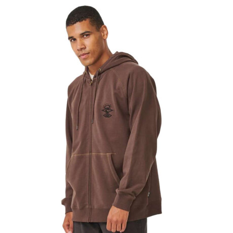 Canguro Rip Curl Searchers Zip Thru Hood Marrón