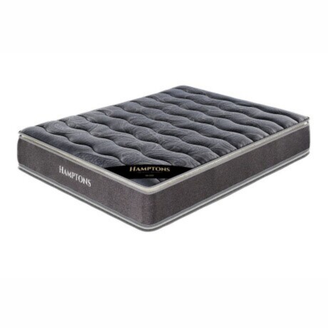 Sommier Queen Hamptons Hybrid Silver Smart Box Baúl Negro