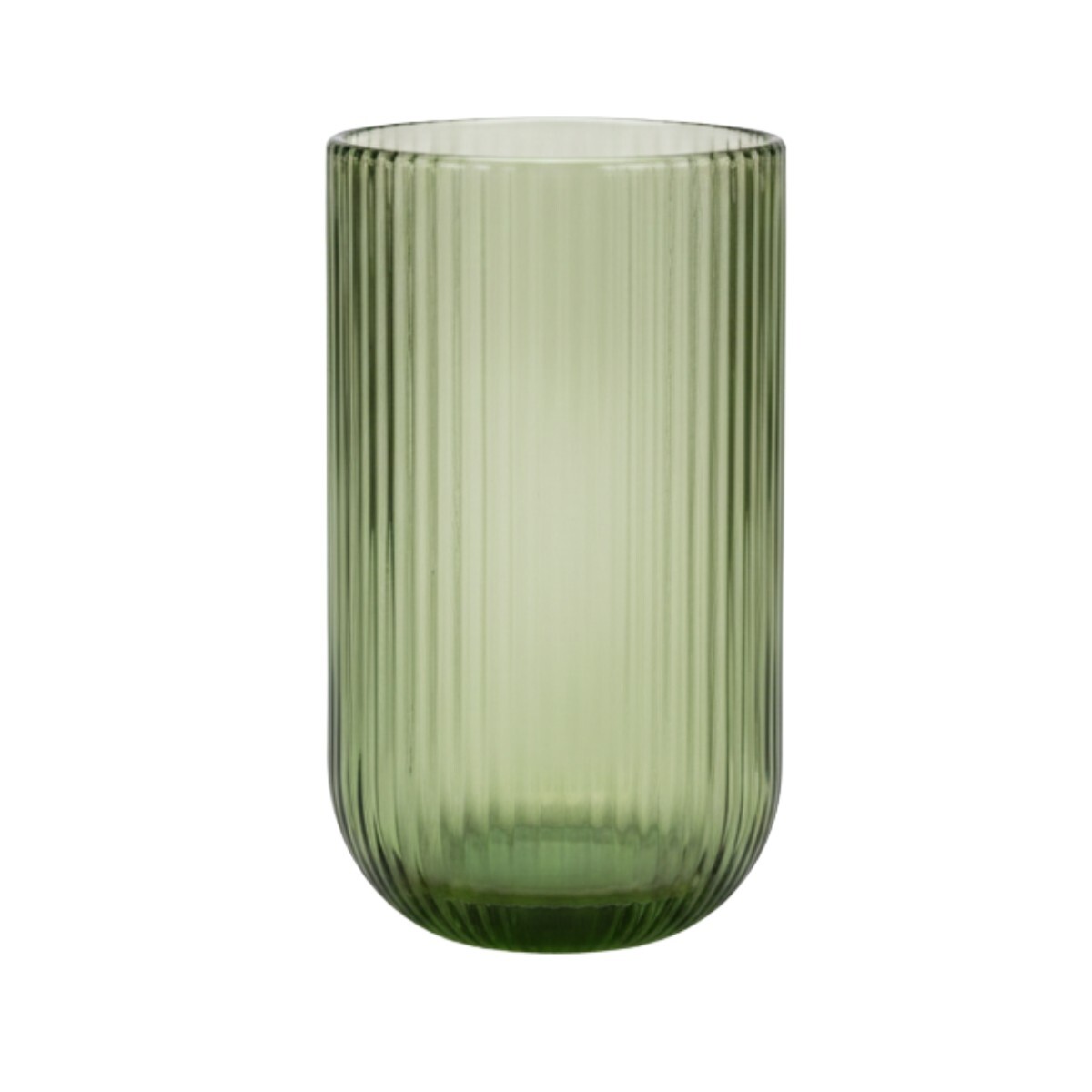 VASO DE VIDRIO VERDE 410ML 