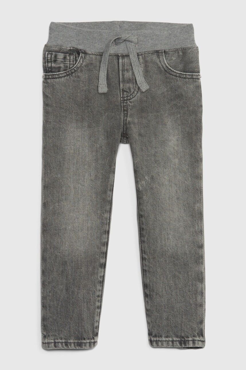 Jean Slim Toddler Niño Grey