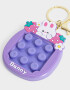 Llavero Lúdico Llavero Pop It Conejo - Violeta Lavanda