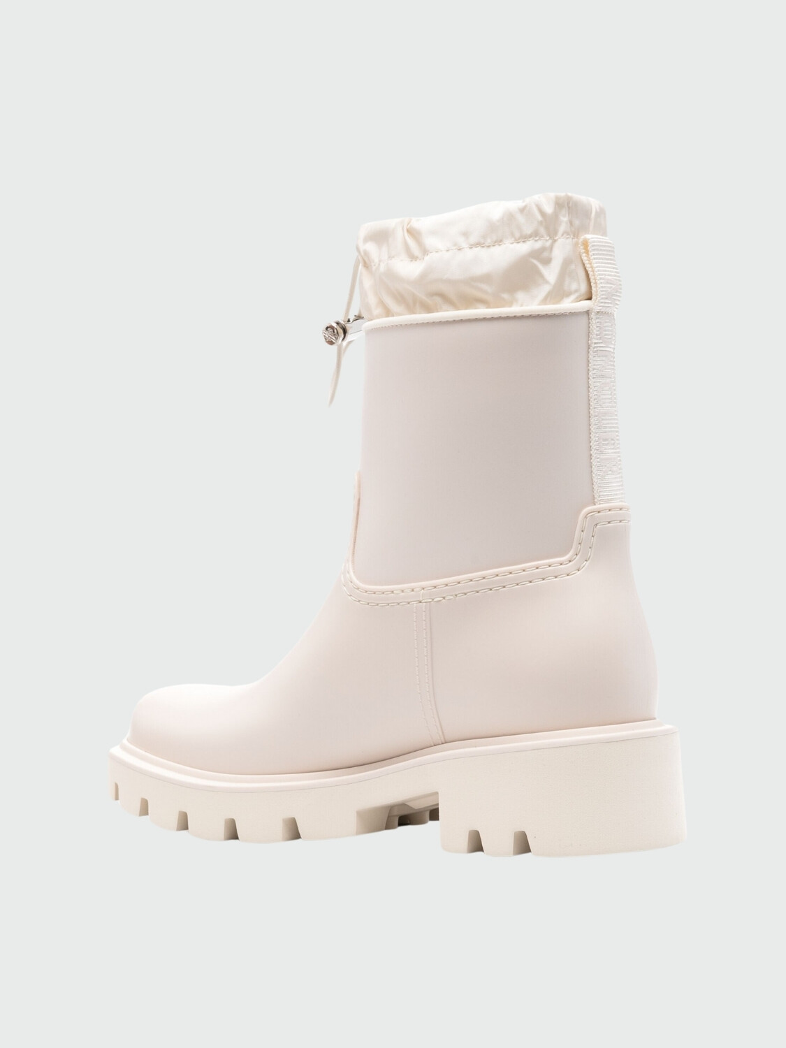 Moncler - Botas de lluvia, Kickstream Blanco