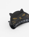 Broche Animales Broche Acrílico De Gatito - Negro