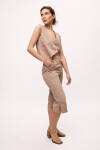 Pantalón Capri Marron