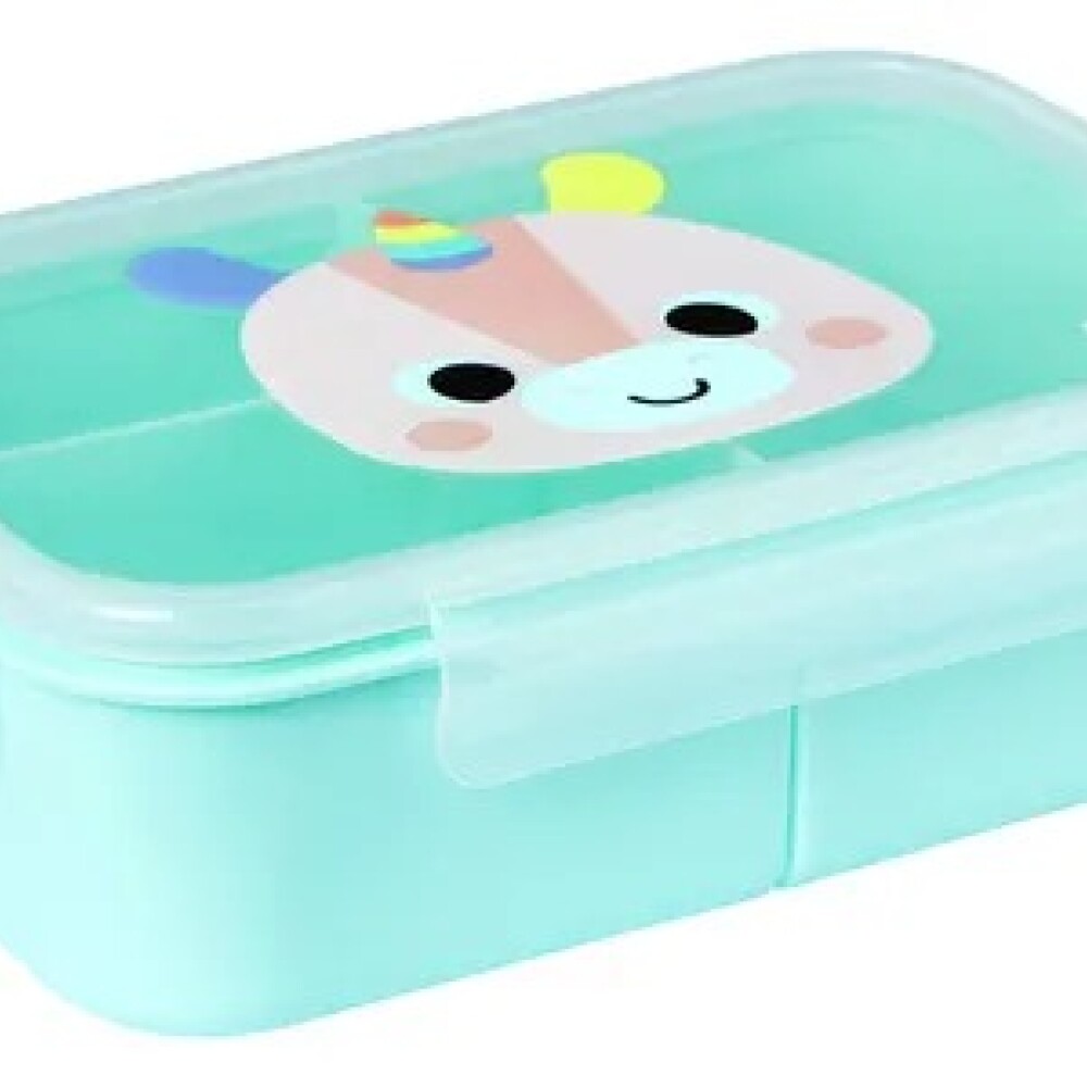 Tupper Lunchera divisiones FLY BUBA unicornio