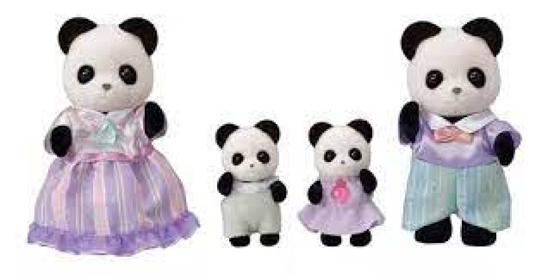 Familia Panda Sylvanian Families 5529 
