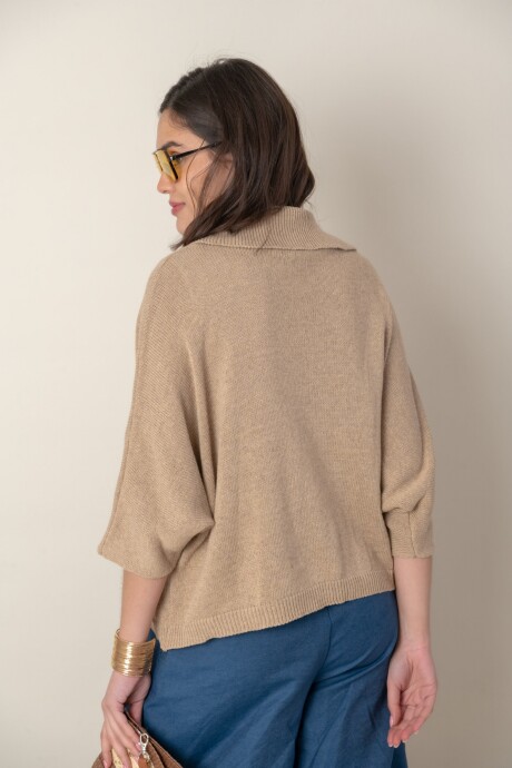BLUSA SIRIO Camel