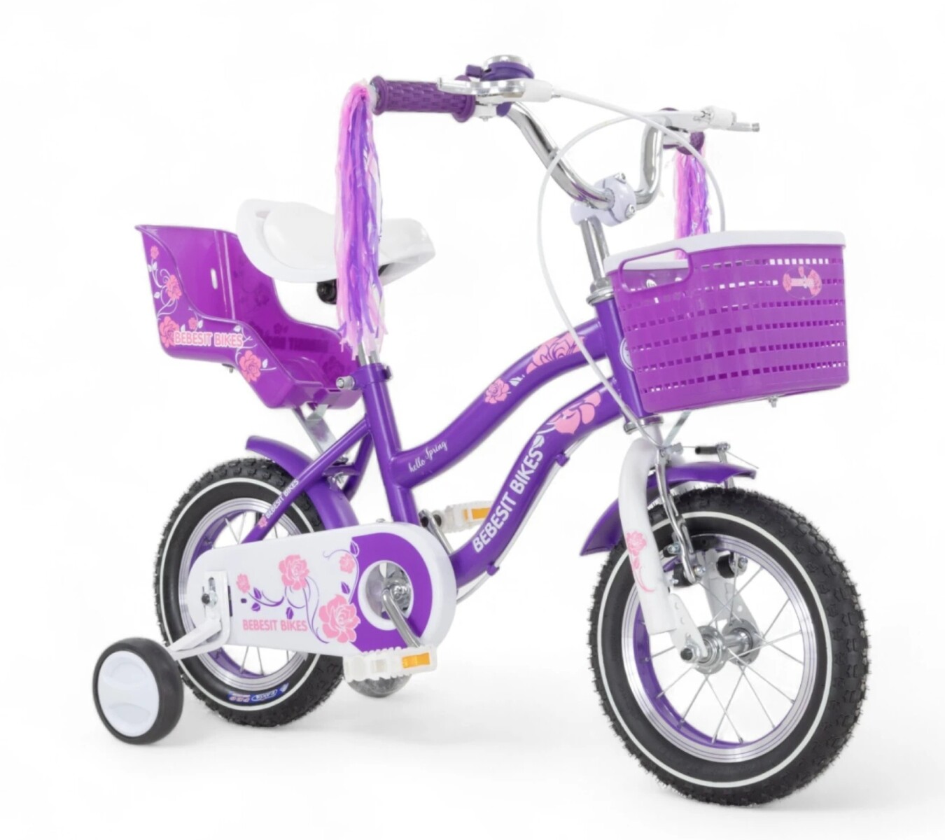 Bicicleta R12 Queen Bebesit Violeta 
