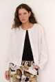 CHAQUETA LINO BLANCO