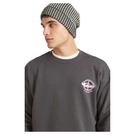 Buzo Quiksilver Wake Up Gris