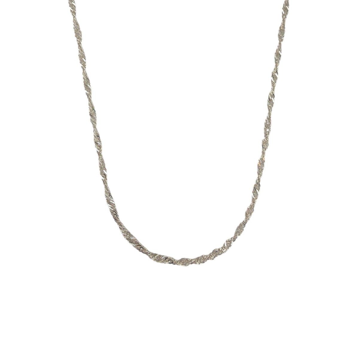 Cadena Singapur-Plata 925-Sin Piedra-CD3492 - sinpiedra 