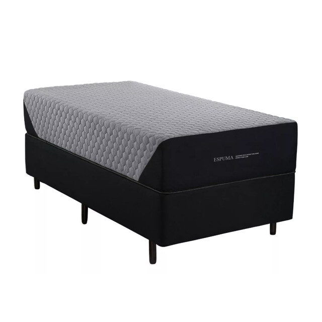 SOMMIER 1 PLAZA BASE CAMA COLCHÓN DE ESPUMA SOMMIER 1 PLAZA BASE CAMA COLCHÓN DE ESPUMA