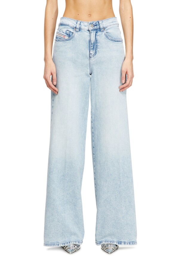 Jean Para Mujer Flare - 1978 D-Akemi Azul Claro