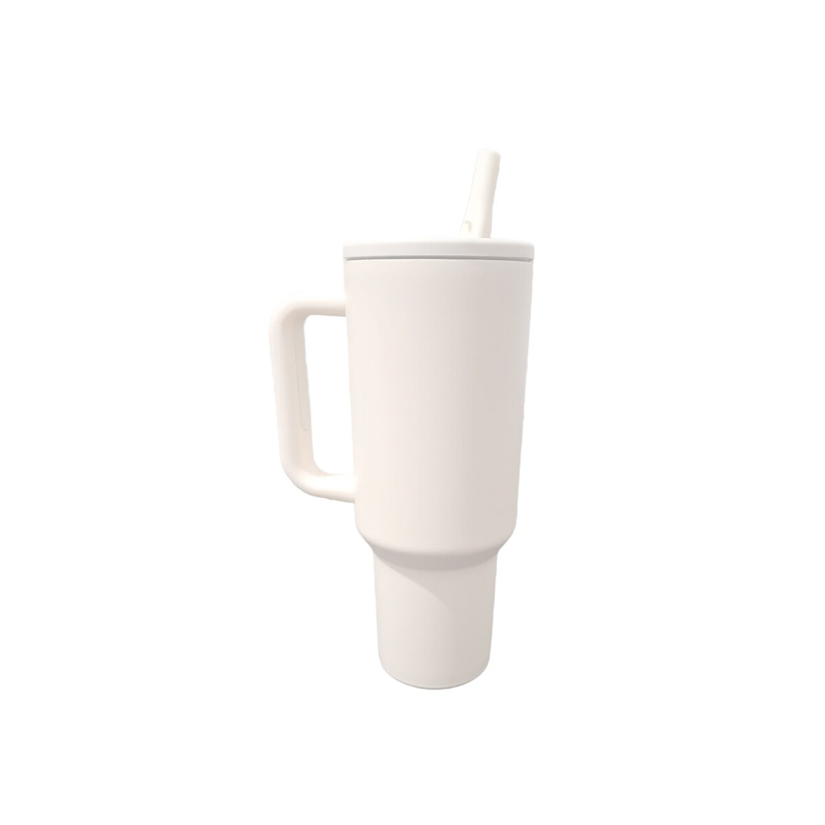Vaso Térmico XL con Asa y Tapa 1200ml - Beige 