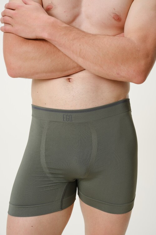 Boxer Sin Costuras Ego Verde Salvia