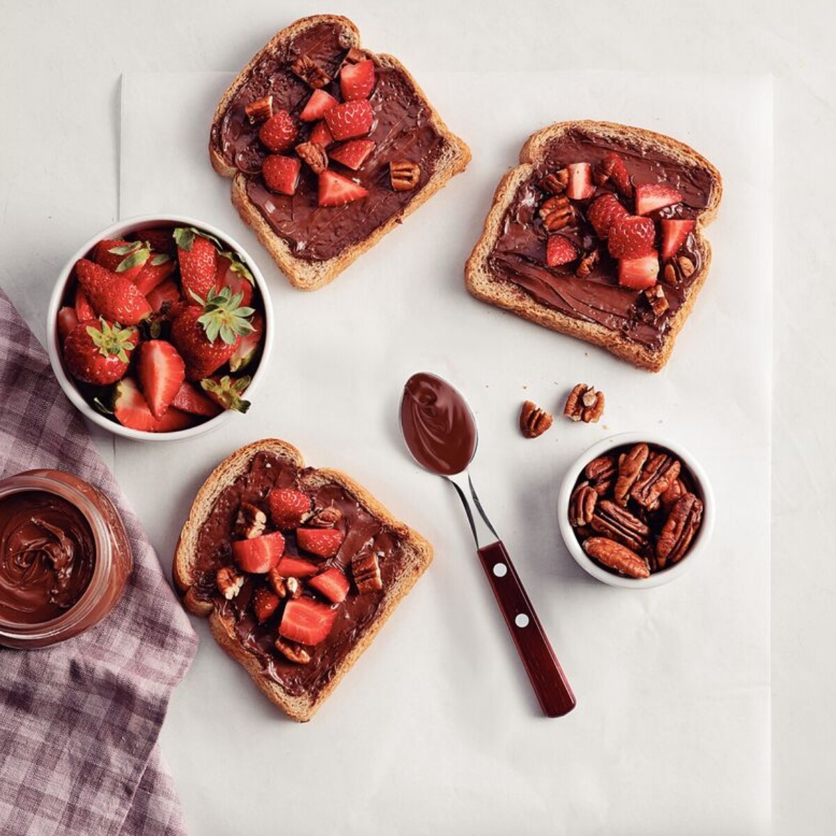 Cuchara Postre Polywood Acero Inoxidable Tramontina 