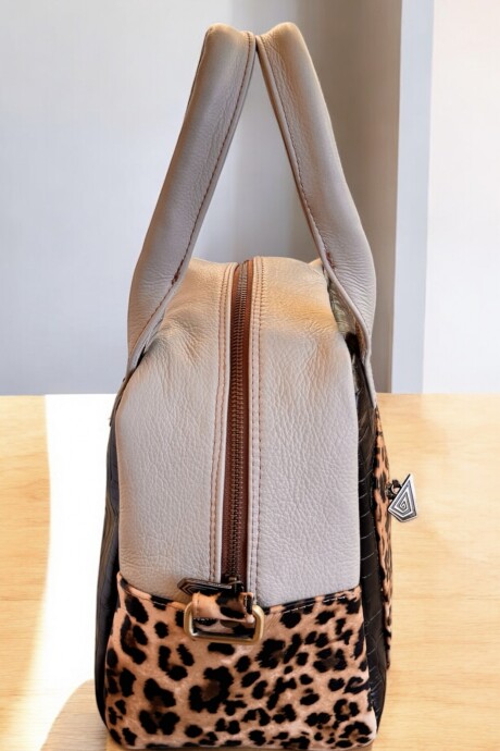 Cartera ISA Nergro Con Print Y Arte