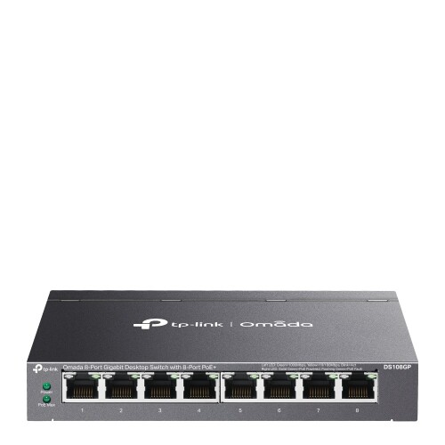 Tp-Link Switch 8-Port Omada PoE+ DS108GP Tp-Link Switch 8-Port Omada PoE+ DS108GP