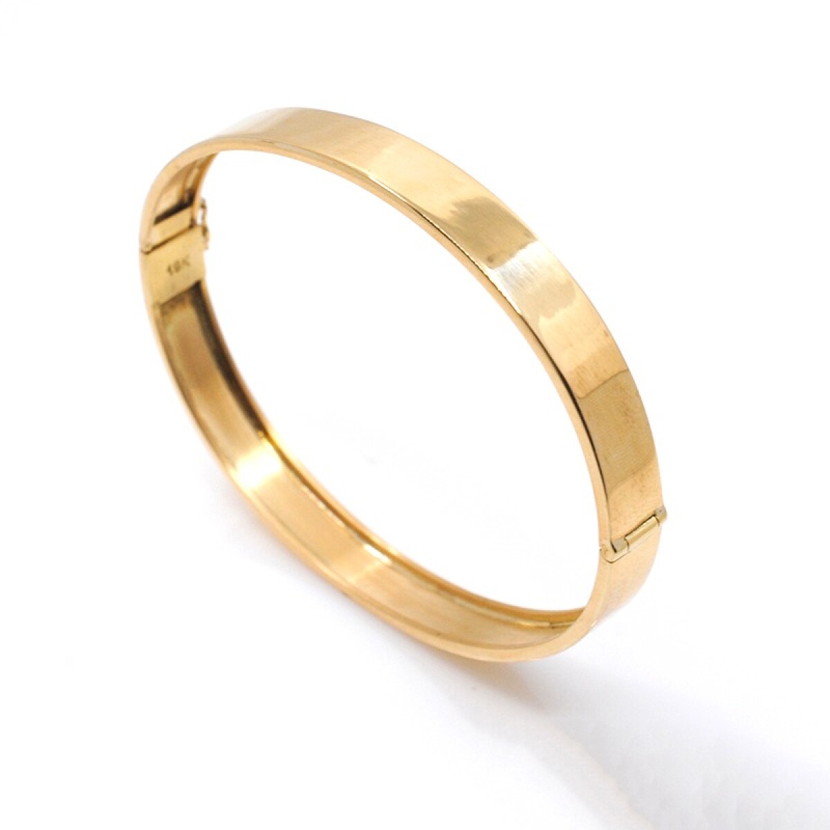 Pulsera esclava rigida en oro 18k amarillo 
