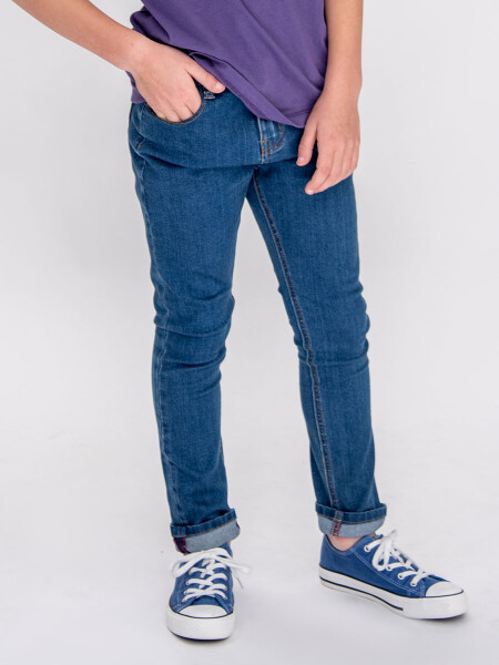Pantalón de jean Oscuro