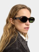 Gafas De Sol Ovaladas marron