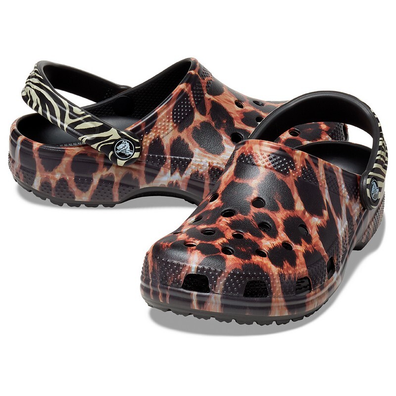 Crocs Classic Animal Remix Negro