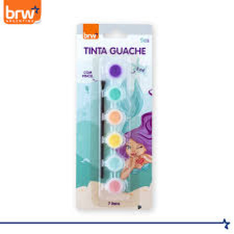 Tempera Brw x 6 Sirena