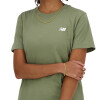 Remera New Balance Small Logo de Mujer - WT41509DEK Verde