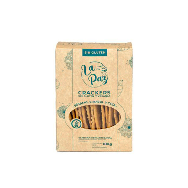 Crackers sésamo, girasol y chía LP 180g Crackers sésamo, girasol y chía LP 180g